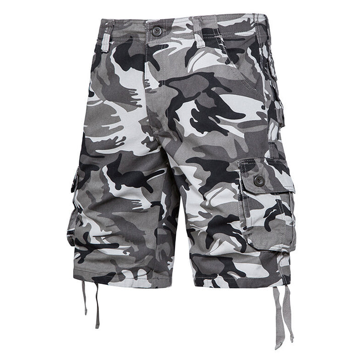 Herrarnas taktiska cargo-shorts med multifunktionella fickor Eva Jonsson-Eva Jonsson