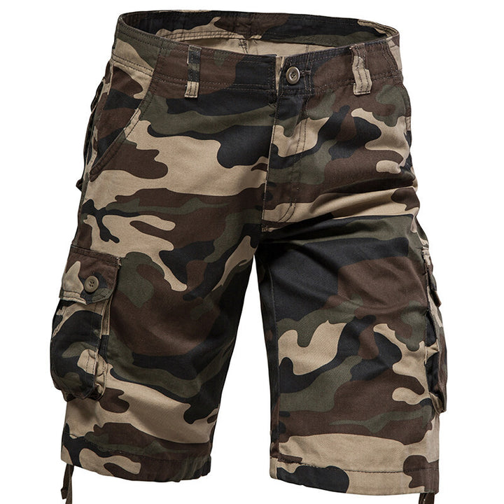 Herrarnas taktiska cargo-shorts med multifunktionella fickor Eva Jonsson-Eva Jonsson