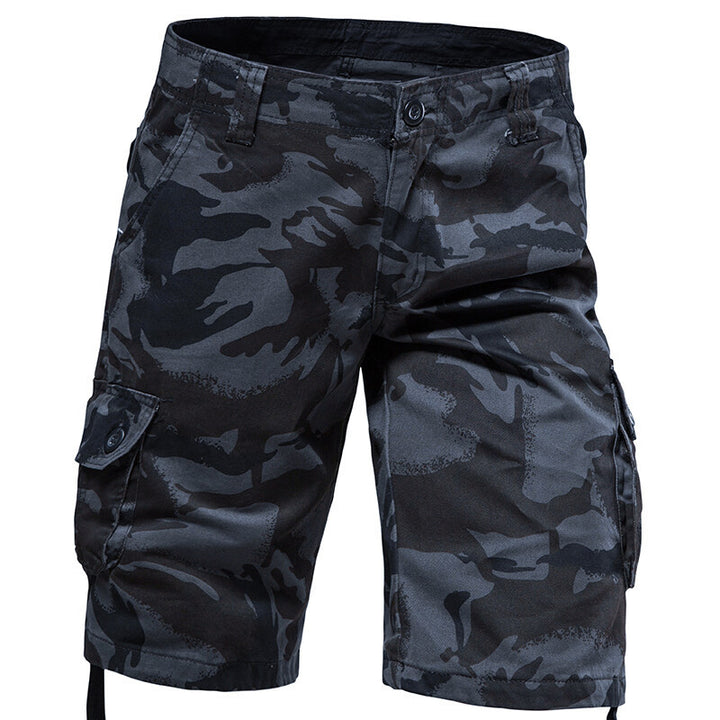 Herrarnas taktiska cargo-shorts med multifunktionella fickor Eva Jonsson-Eva Jonsson