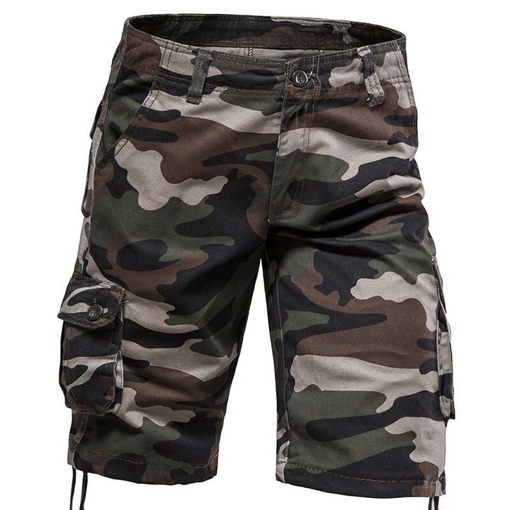 Herrarnas taktiska cargo-shorts med multifunktionella fickor Eva Jonsson-Eva Jonsson