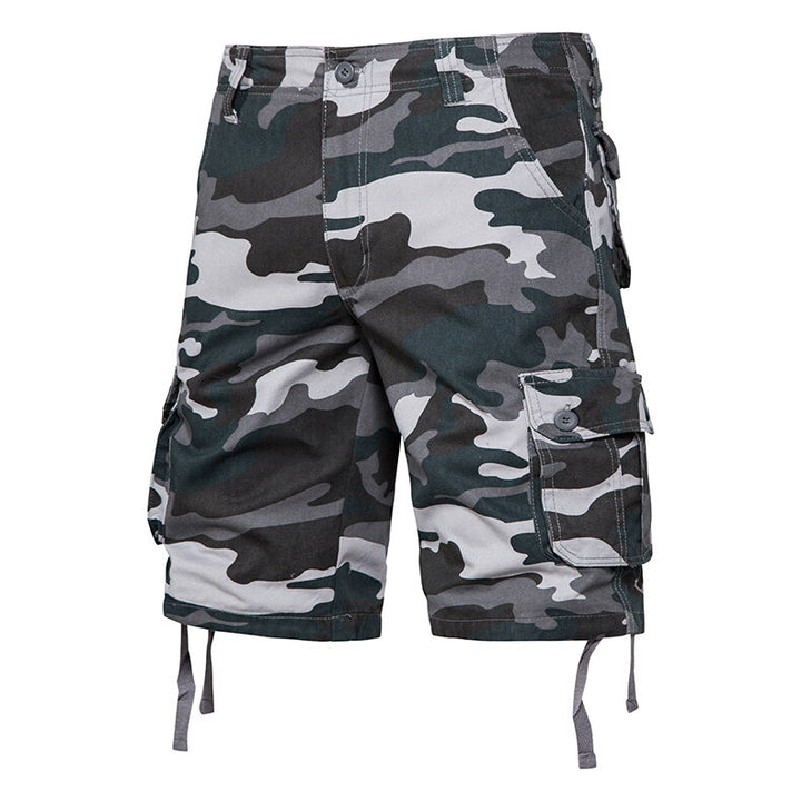 Herrarnas taktiska cargo-shorts med multifunktionella fickor Eva Jonsson-Eva Jonsson