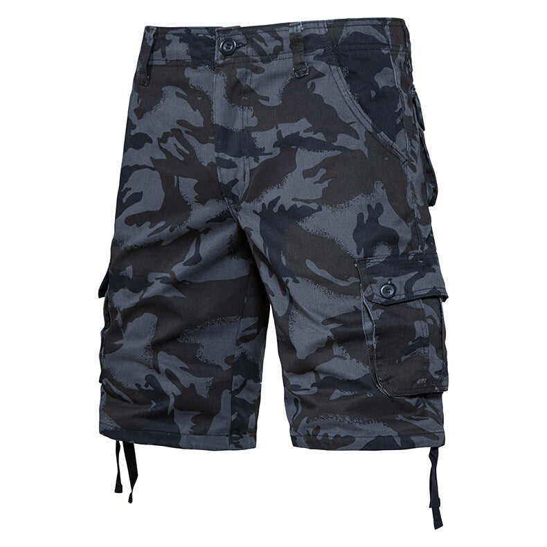 Herrarnas taktiska cargo-shorts med multifunktionella fickor Mirla-Eva Jonsson