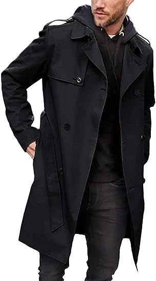 Herrarnas trenchcoat med klassisk stil Eva Jonsson-Eva Jonsson