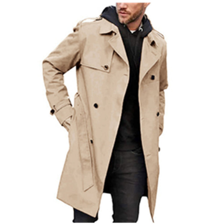 Herrarnas trenchcoat med klassisk stil Eva Jonsson-Eva Jonsson
