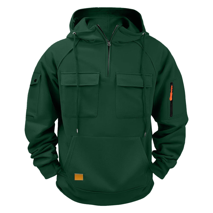 Herrarnas vardags-hoodie med praktiska fickor Mirla-Eva Jonsson