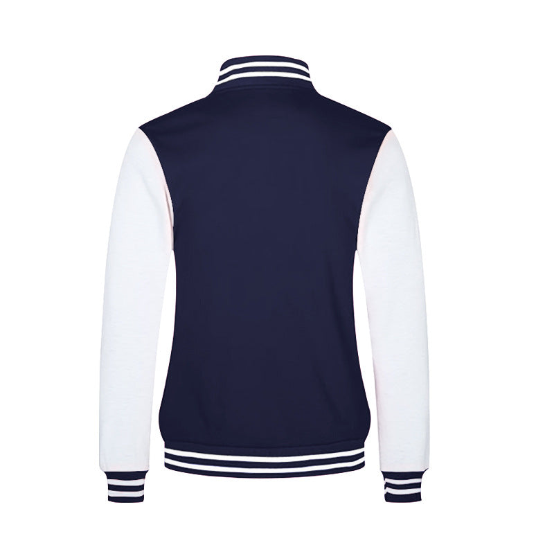 Herrarnas varsityjacka med kontrasterande ärmar och sportig design Eva Jonsson-Eva Jonsson