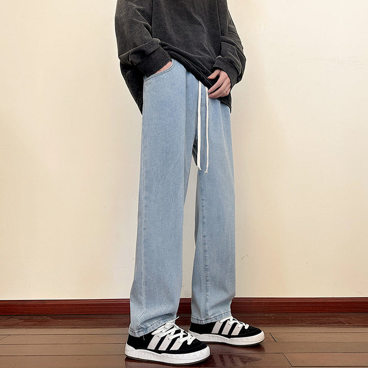 Herrarnas vida cargo-jeans med elastisk midja och praktiska fickor Eva Jonsson-Eva Jonsson