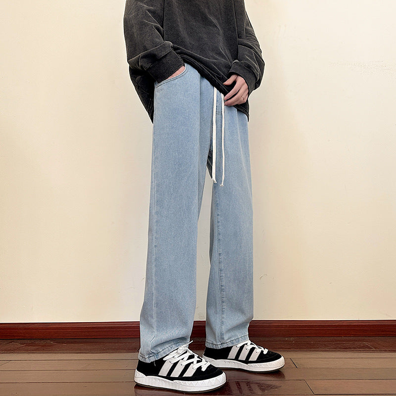 Herrarnas vida cargo-jeans med elastisk midja och praktiska fickor Mirla-Eva Jonsson