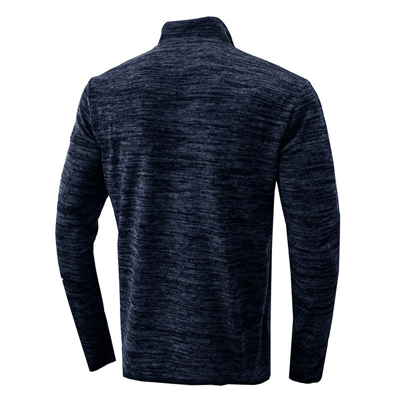 Herrars avslappnade zip hoodie Mirla-Eva Jonsson
