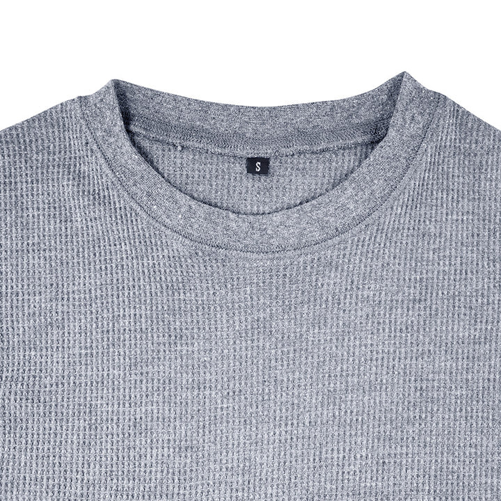 Herrars eleganta långärmade skjorta med texturerad design Mirla-Eva Jonsson