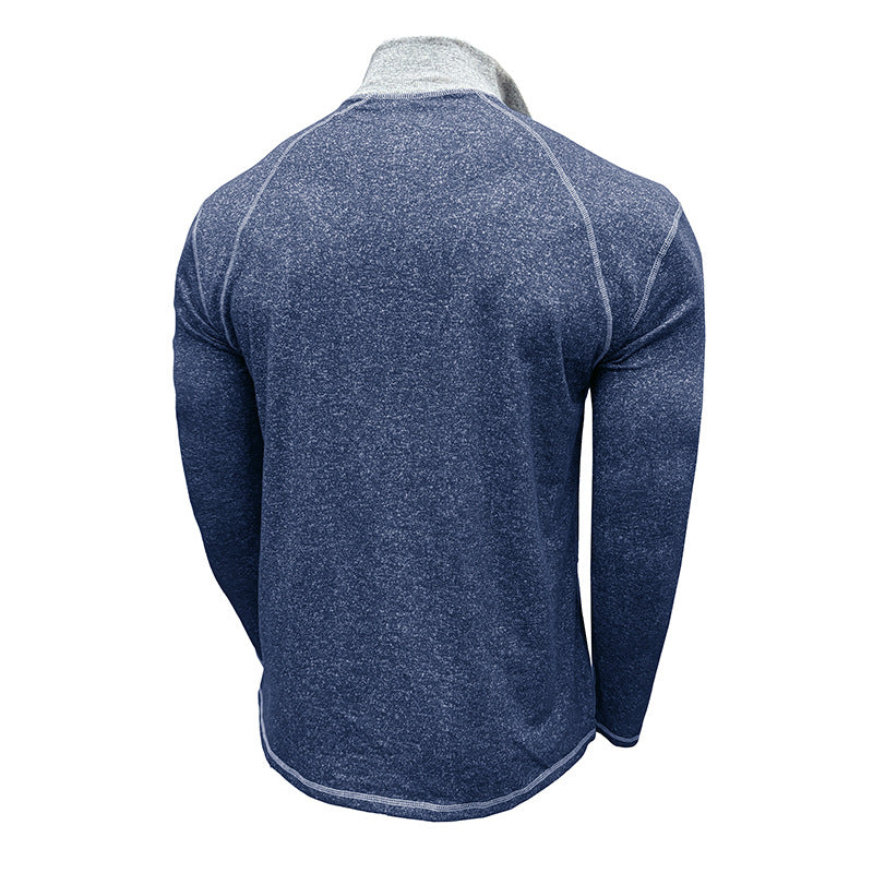 Herrars funktionella termiska pullover med ståkrage Mirla-Eva Jonsson