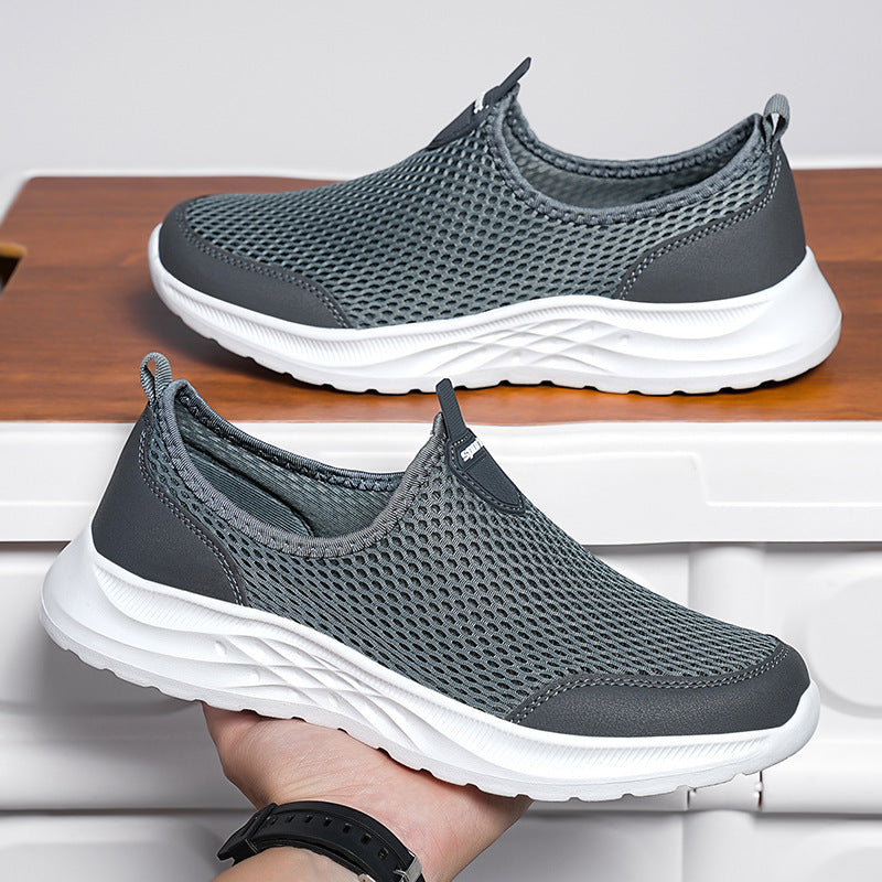 Herren Andningsbara Slip-On Sneakers med Adaptiv Lätt Design Mirla-Eva Jonsson