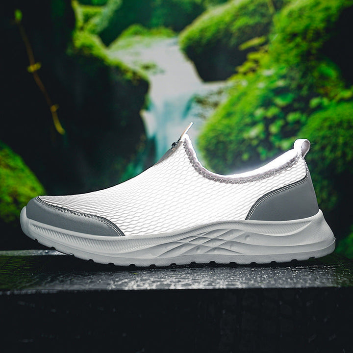 Herren Andningsbara Slip-On Sneakers med Adaptiv Lätt Design Mirla-Eva Jonsson