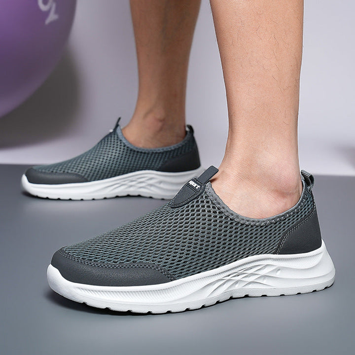 Herren Andningsbara Slip-On Sneakers med Adaptiv Lätt Design Mirla-Eva Jonsson