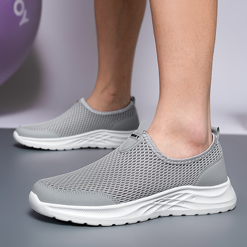 Herren Andningsbara Slip-On Sneakers med Adaptiv Lätt Design Mirla-Eva Jonsson