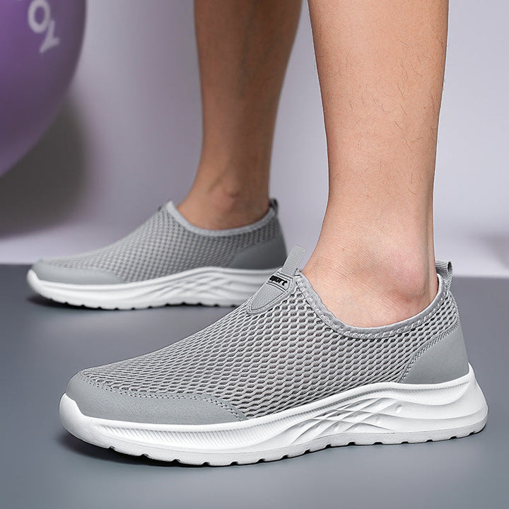Herren Andningsbara Slip-On Sneakers med Adaptiv Lätt Design Mirla-Eva Jonsson