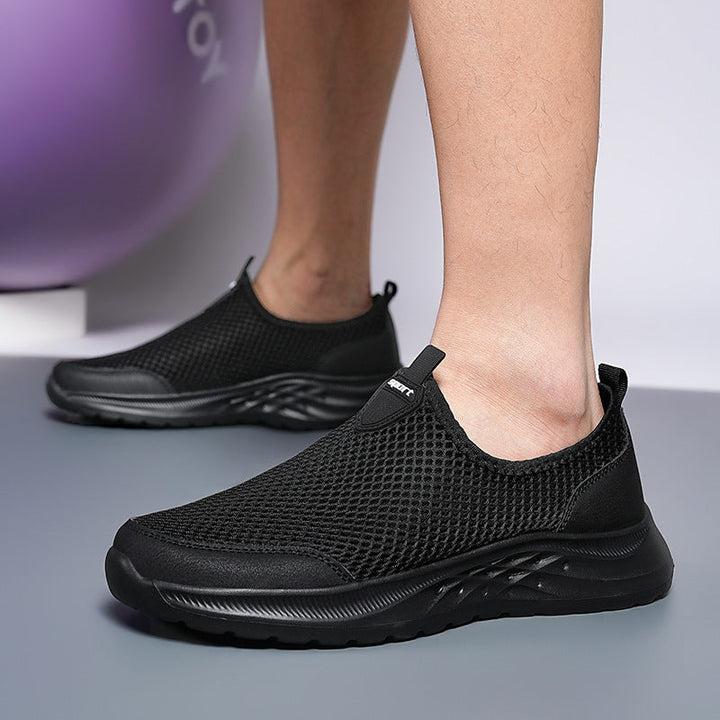 Herren Andningsbara Slip-On Sneakers med Adaptiv Lätt Design Mirla-Eva Jonsson