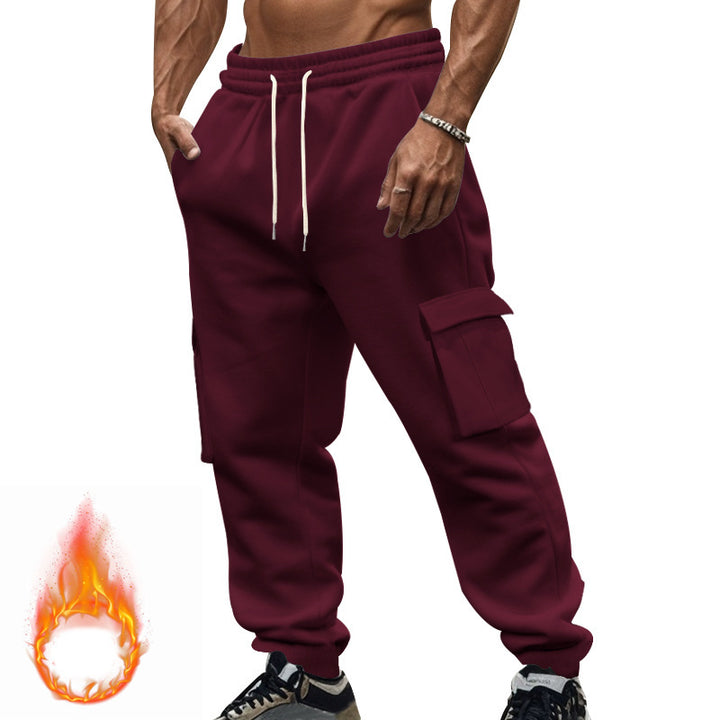 Herren Bekväm Cargo-Joggingbyxa med praktiska fickor Mirla-Eva Jonsson