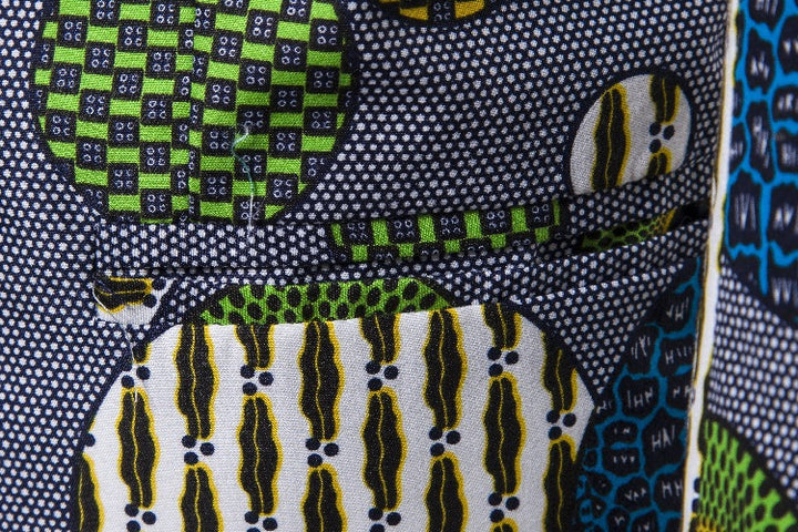 Herren Blazer med unik afrikansk mönster och modern snitt Mirla-Eva Jonsson