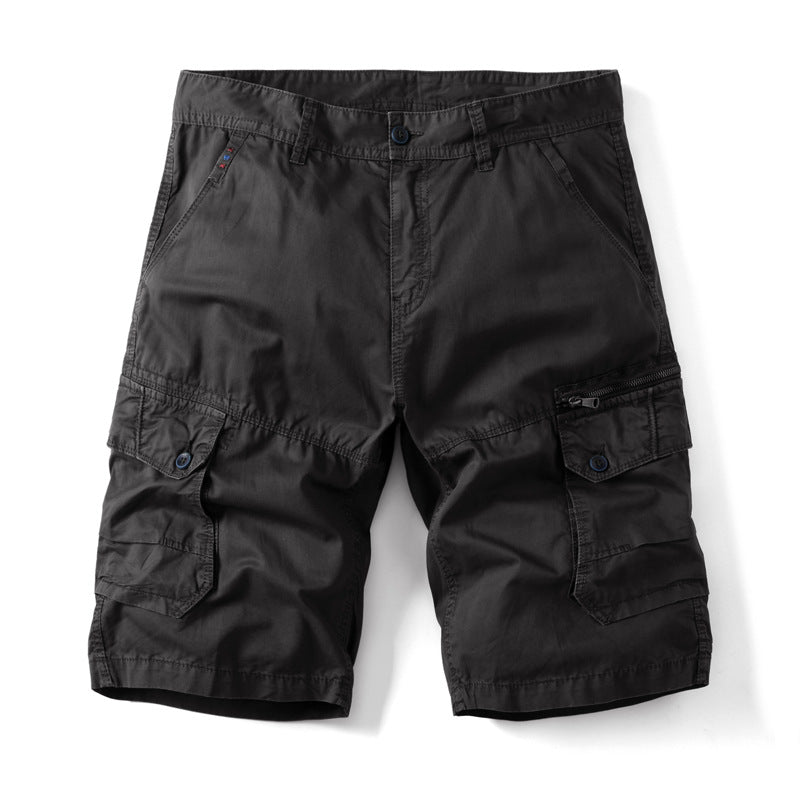 Herren Cargo-Bermudashorts med praktiska sidofickor och justerbar gummiband Mirla-Eva Jonsson