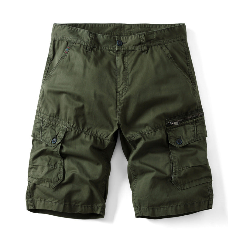 Herren Cargo-Bermudashorts med praktiska sidofickor och justerbar gummiband Mirla-Eva Jonsson