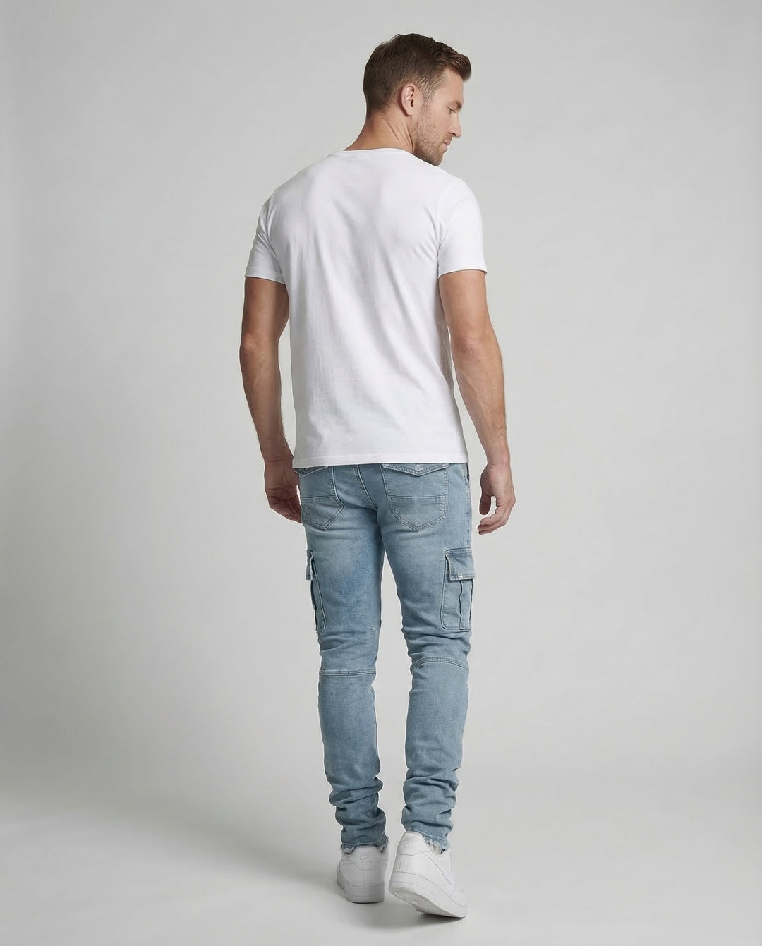 Herren Cargo Byxa Slim-Eva Jonsson