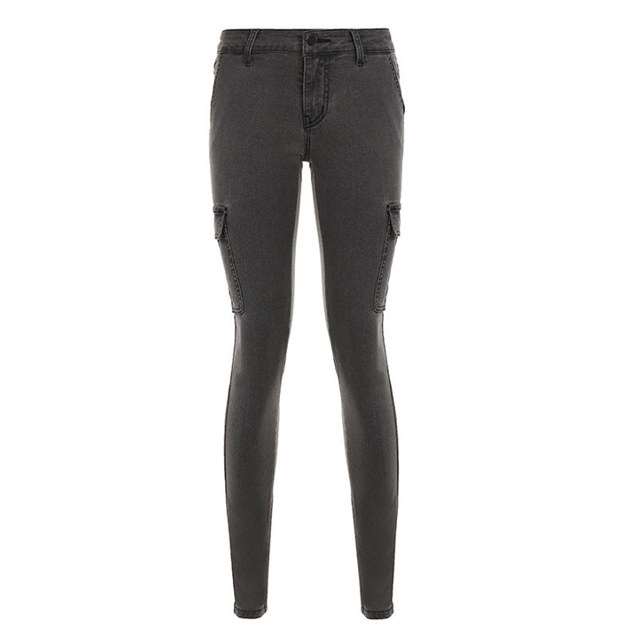 Herren Cargo jeans i modern slim-fit stil Mirla-Eva Jonsson