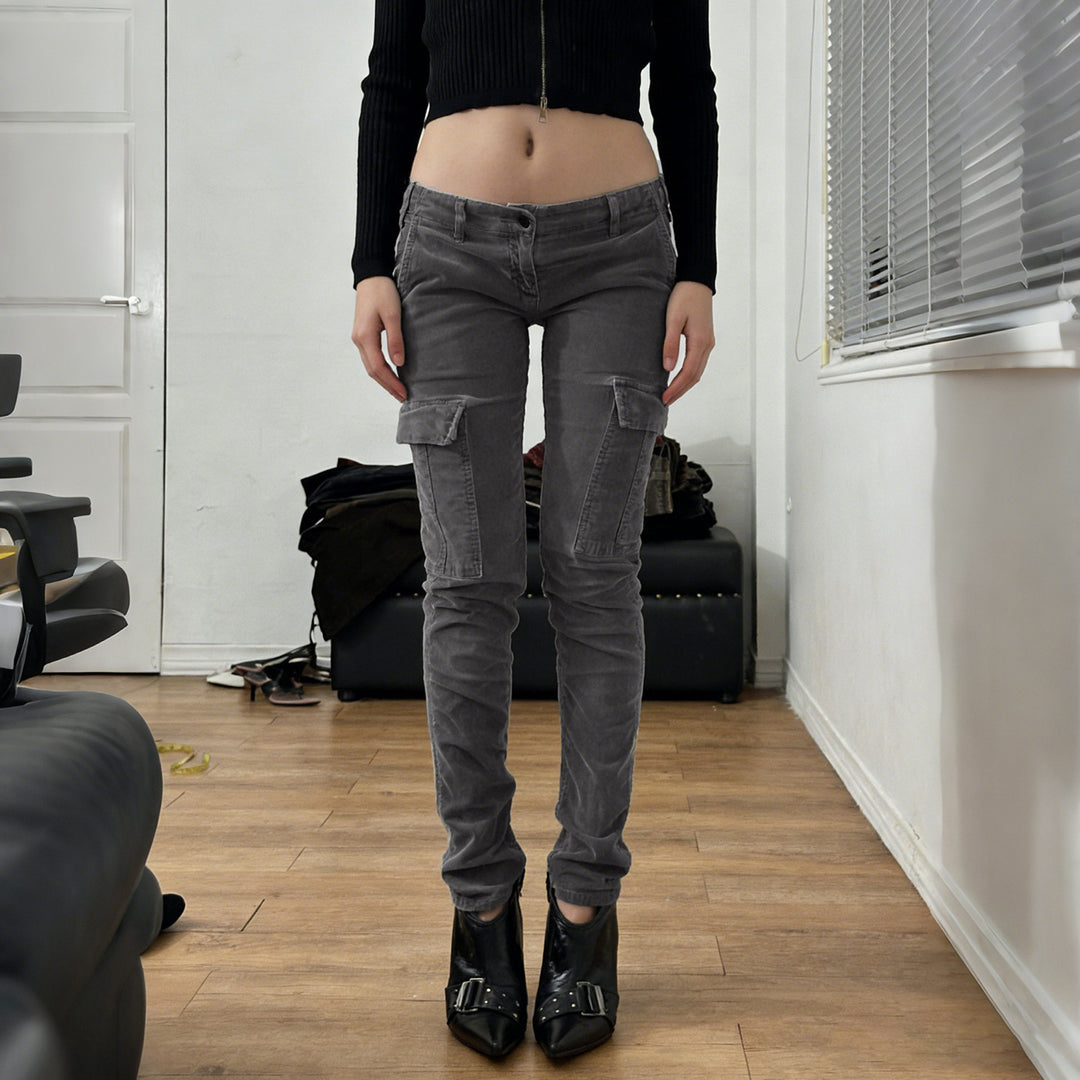 Herren Cargo jeans i modern slim-fit stil Mirla-Eva Jonsson
