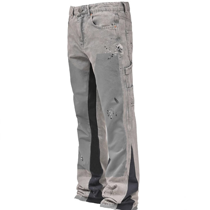 Herren Cargo-jeans med unika tvättar och praktiska fickor Mirla-Eva Jonsson