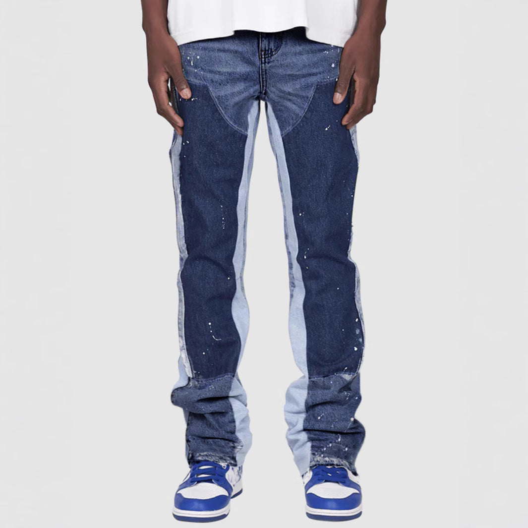 Herren Cargo-jeans med unika tvättar och praktiska fickor Mirla-Eva Jonsson