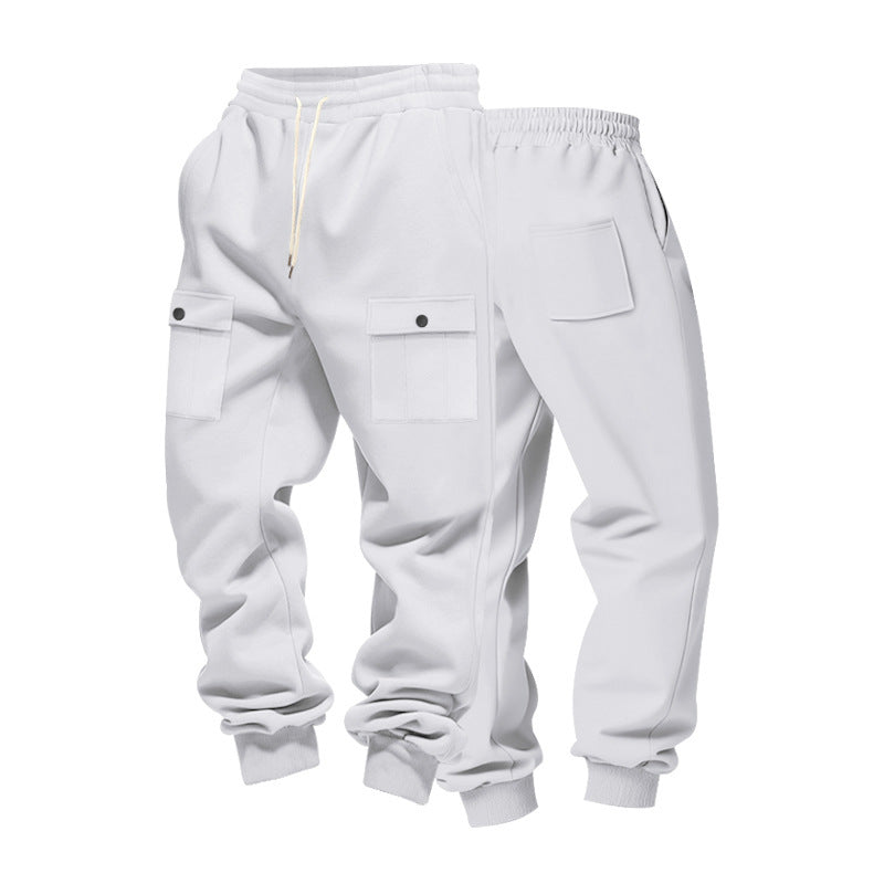 Herren Cargo-joggingbyxor med elastisk midja och djupa fickor Mirla-Eva Jonsson