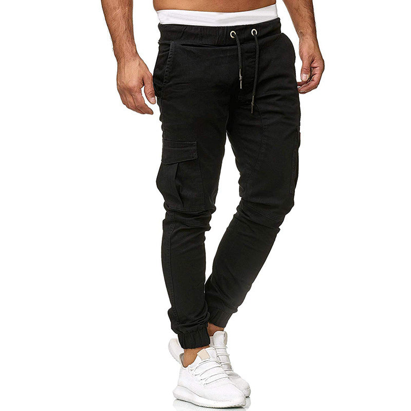 Herren Cargo-joggingbyxor med elastisk midja och praktiska sidofickor Mirla-Eva Jonsson
