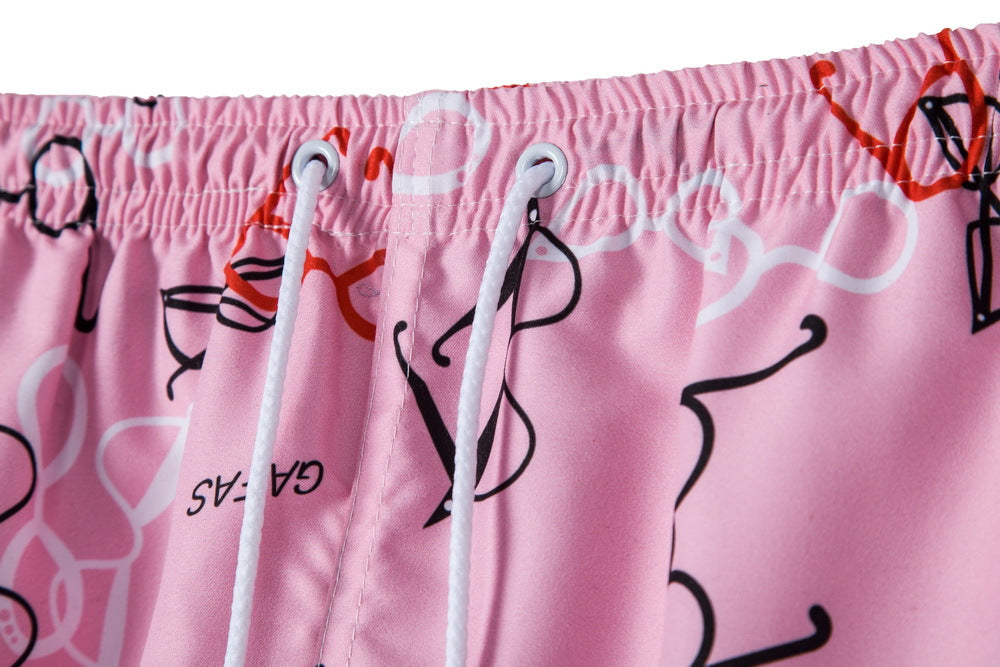 Herren Cargo-short med praktiska blixtlåsfickor och slitstarkt material Mirla-Eva Jonsson