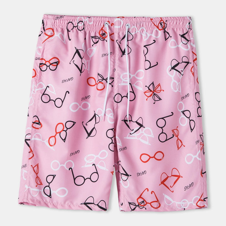 Herren Cargo-short med praktiska blixtlåsfickor och slitstarkt material Mirla-Eva Jonsson