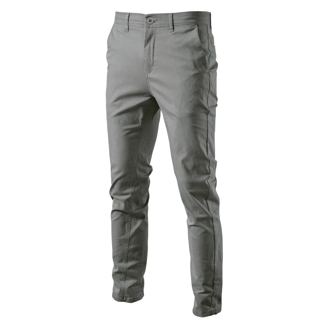 Herren Chino-byxor med smal passform och elastisk midja Mirla-Eva Jonsson