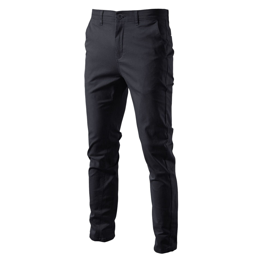 Herren Chino-byxor med smal passform och elastisk midja Mirla-Eva Jonsson
