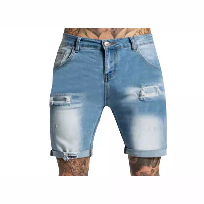 Herren Destroyed Jeansshorts Mirla-Eva Jonsson