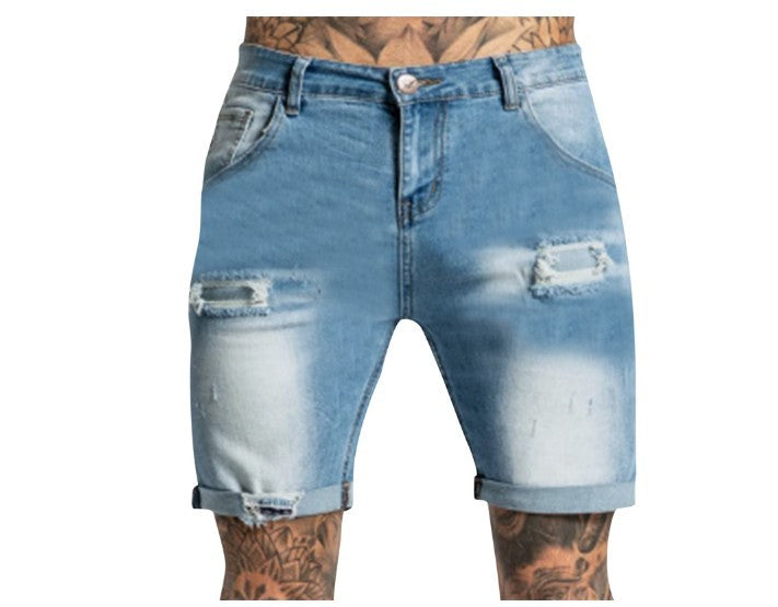 Herren Destroyed Jeansshorts Mirla-Eva Jonsson