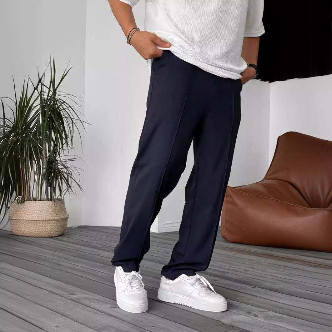 Herren Eleganta och Bekväma Chino-byxor med Fickor Mirla-Eva Jonsson