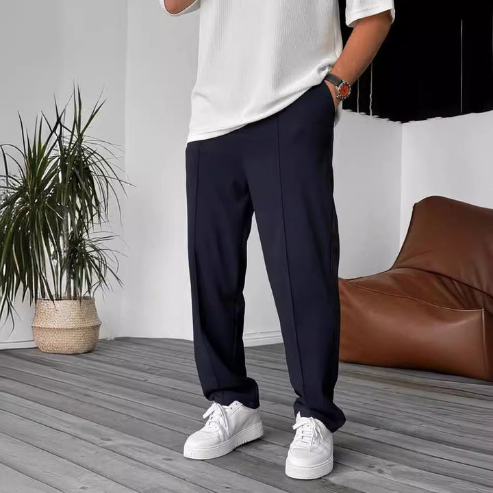 Herren Eleganta och Bekväma Chino-byxor med Fickor Mirla-Eva Jonsson