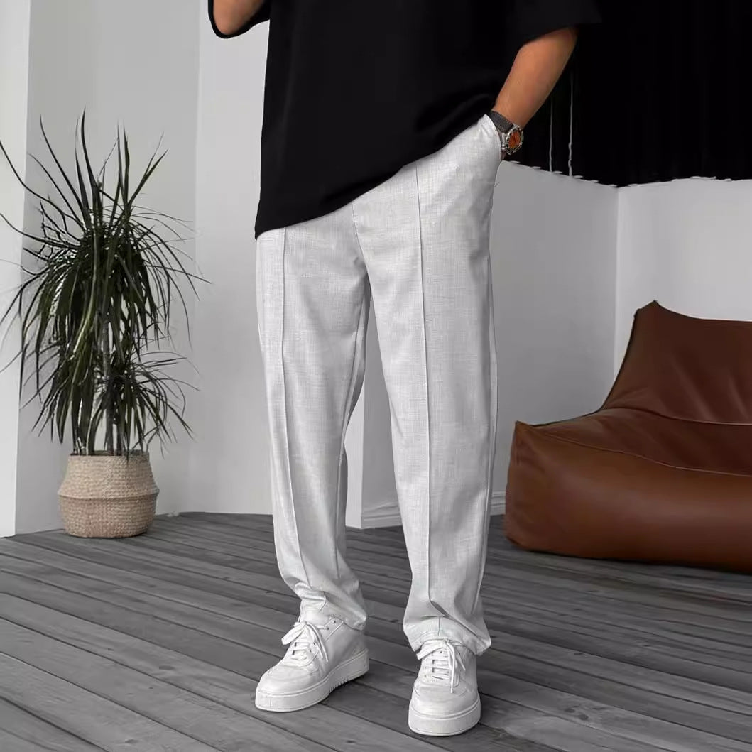 Herren Eleganta och Bekväma Chino-byxor med Fickor Mirla-Eva Jonsson