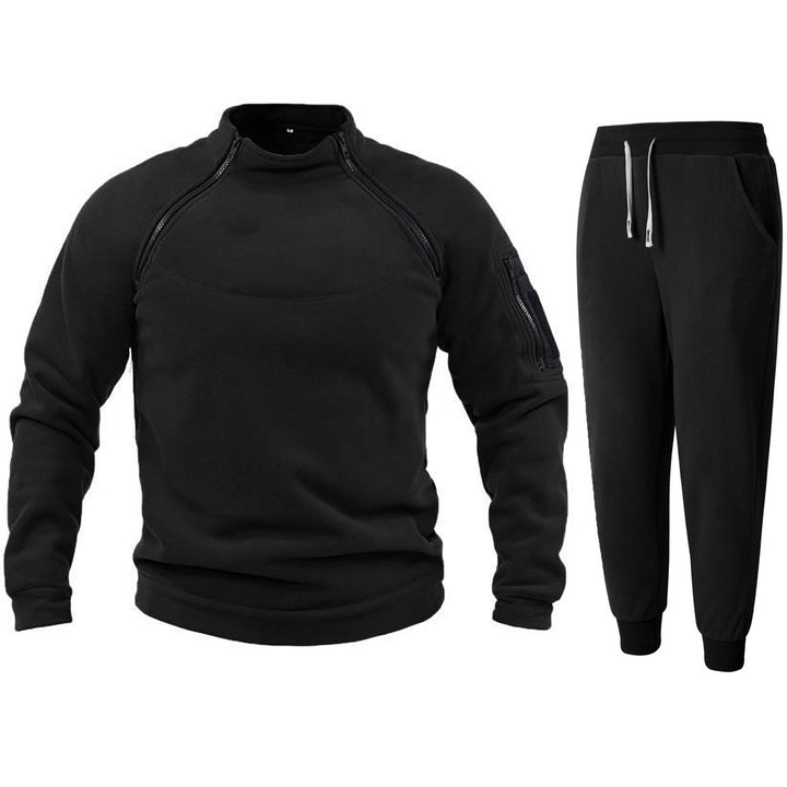 Herren Funktions-Fleecejacka med elastiska sportbyxor Eva Jonsson-Eva Jonsson
