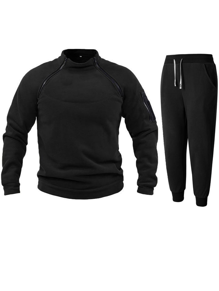 Herren Funktions-Fleecejacka med elastiska sportbyxor Eva Jonsson-Eva Jonsson