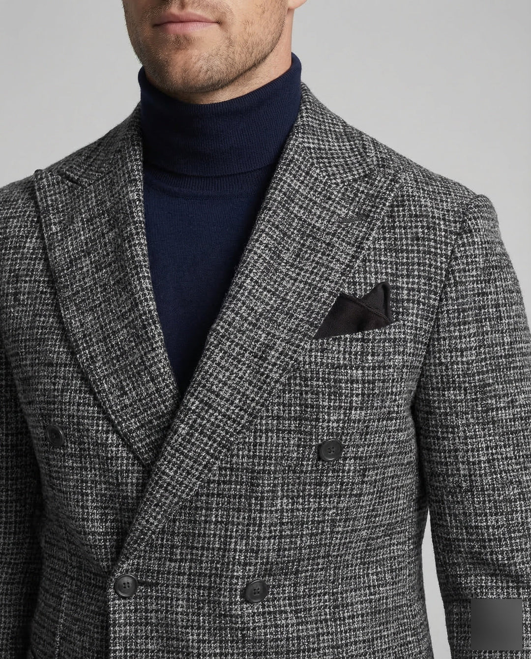 Herren Hahnentritt Blazer Klassisk-Eva Jonsson