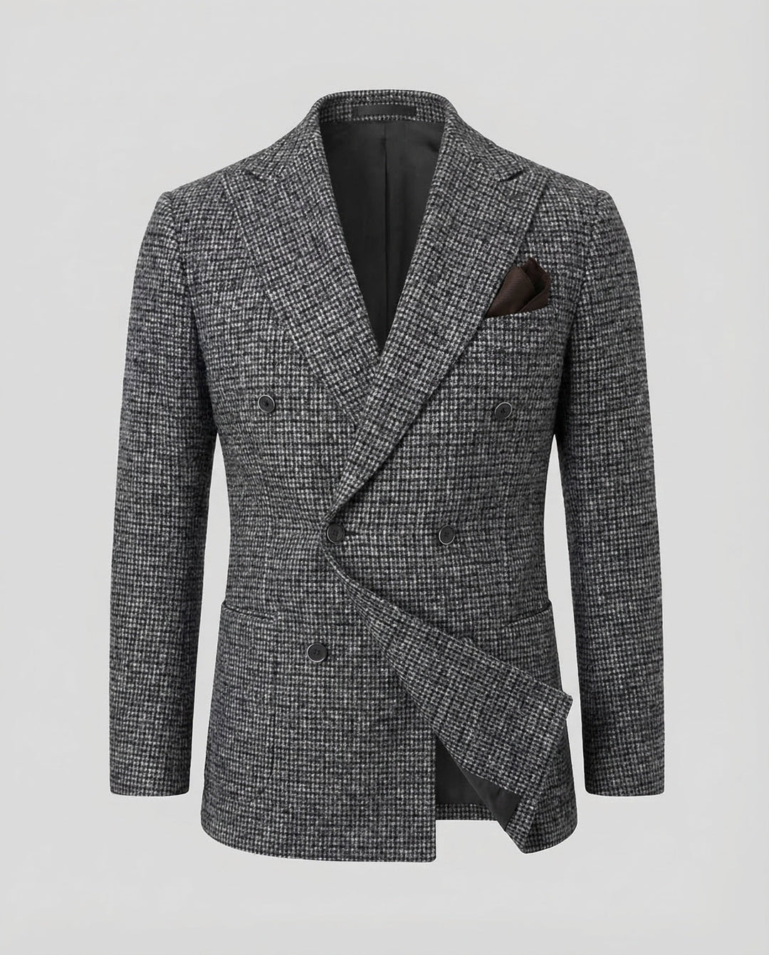 Herren Hahnentritt Blazer Klassisk-Eva Jonsson