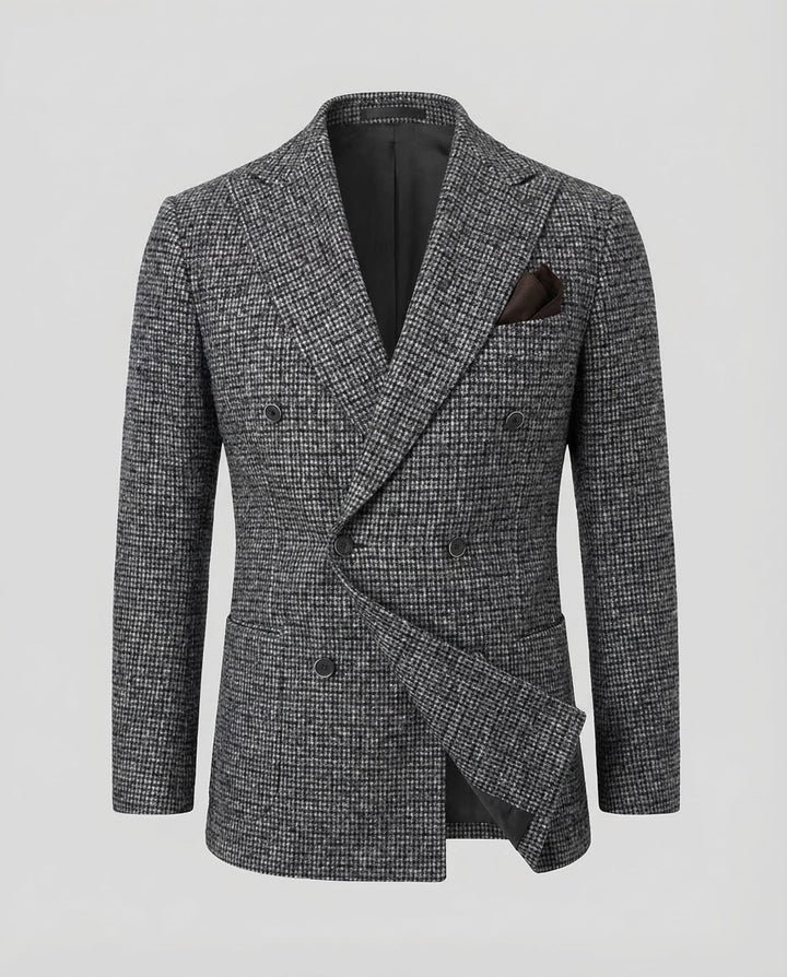 Herren Hahnentritt Blazer Klassisk-Eva Jonsson