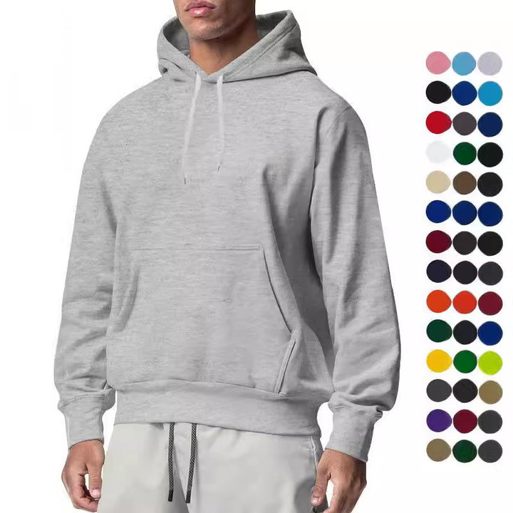 Herren Hoodie med praktiska kängurufickor och bekväm passform Eva Jonsson-Eva Jonsson