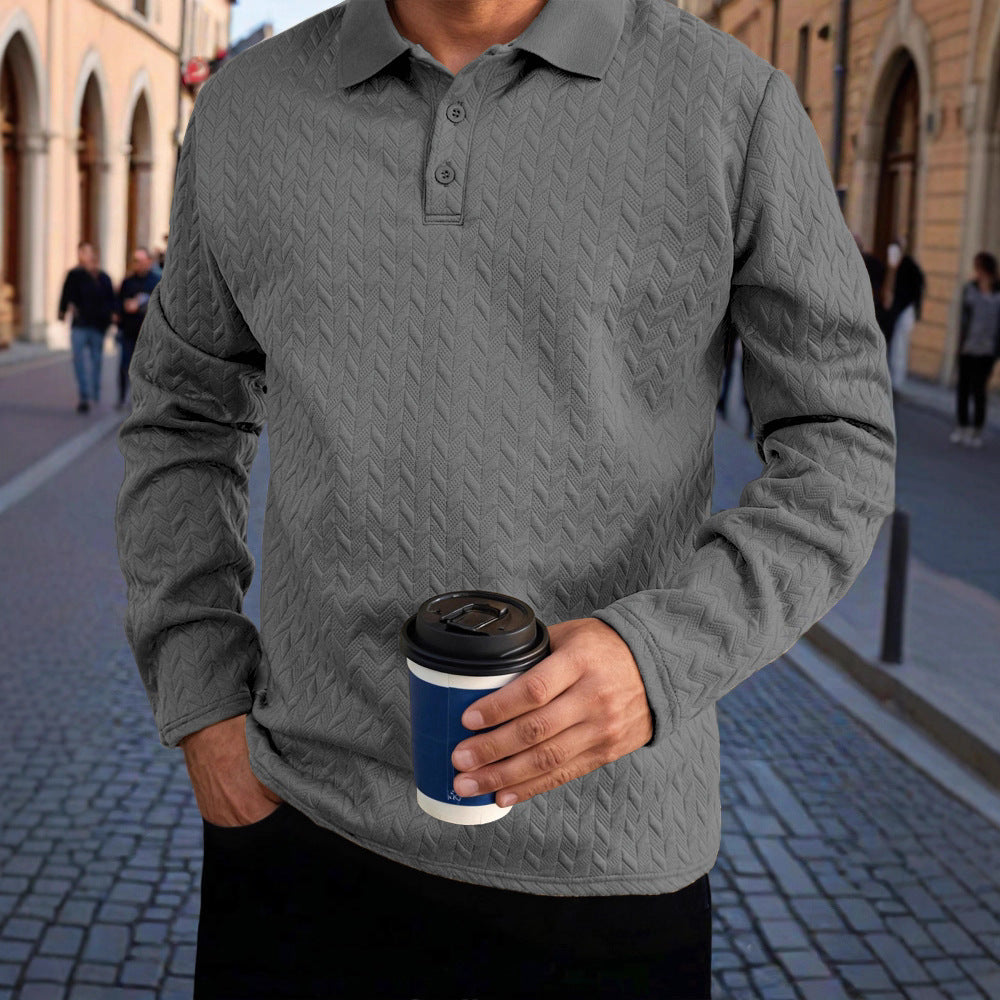 Herren Långärmad Poloshirt Mirla-Eva Jonsson