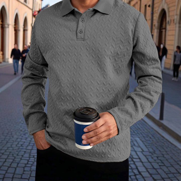 Herren Långärmad Poloshirt Mirla-Eva Jonsson
