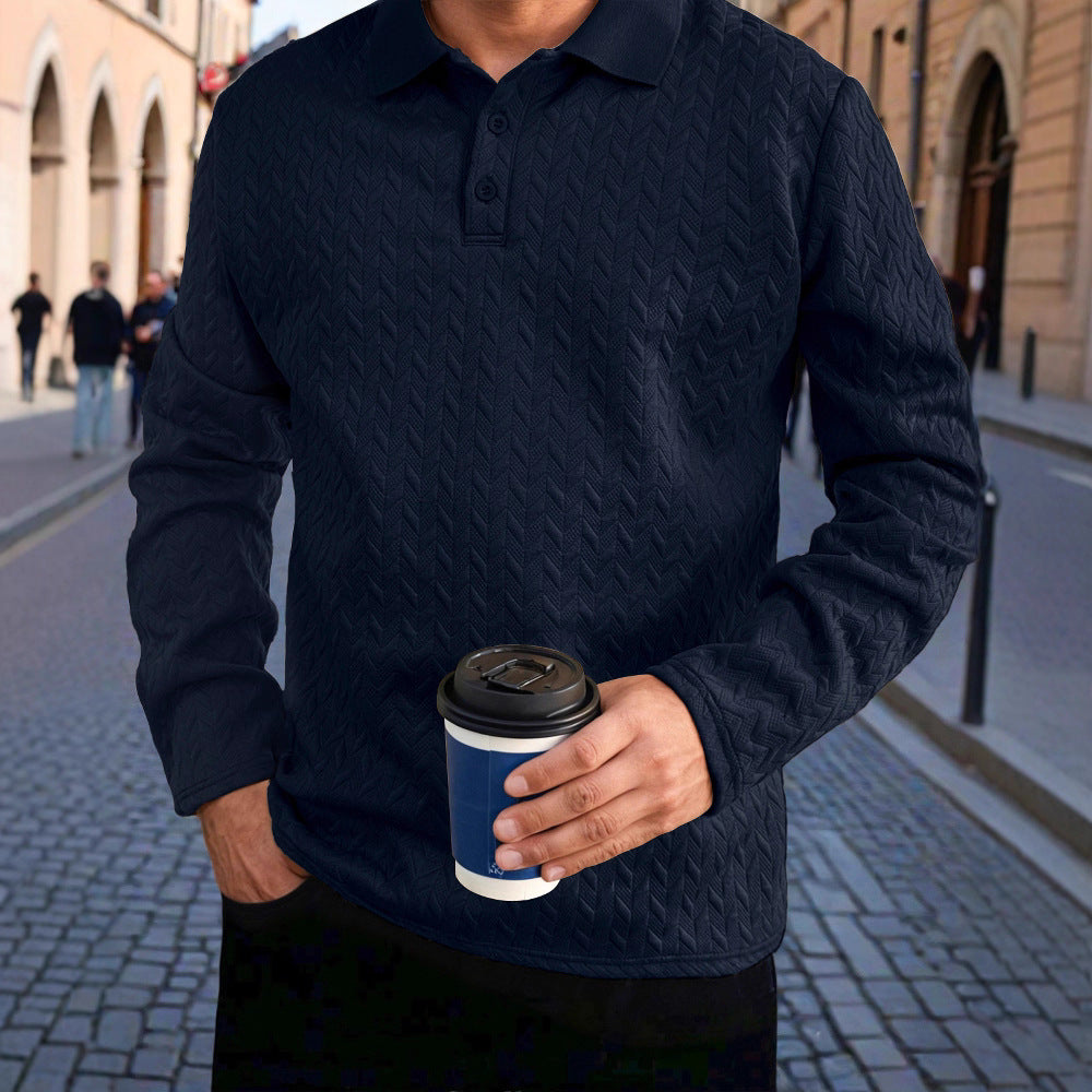 Herren Långärmad Poloshirt Mirla-Eva Jonsson
